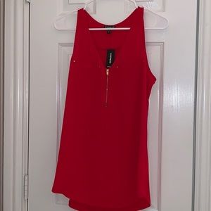 Express sleeveless blouse